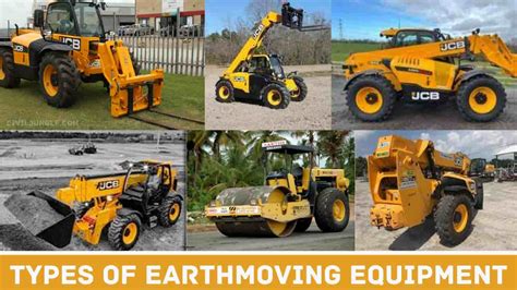 earthmoving|types of earthmoving equipment.